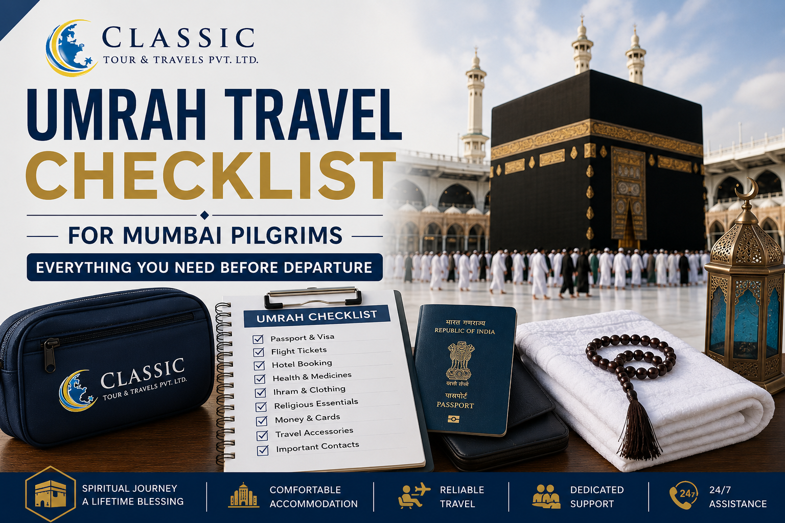 Umrah Travel Checklist for Mumbai
