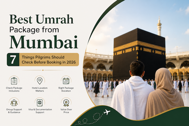 best Umrah package from Mumbai