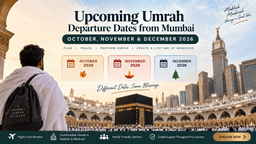 Umrah departures from Mumbai