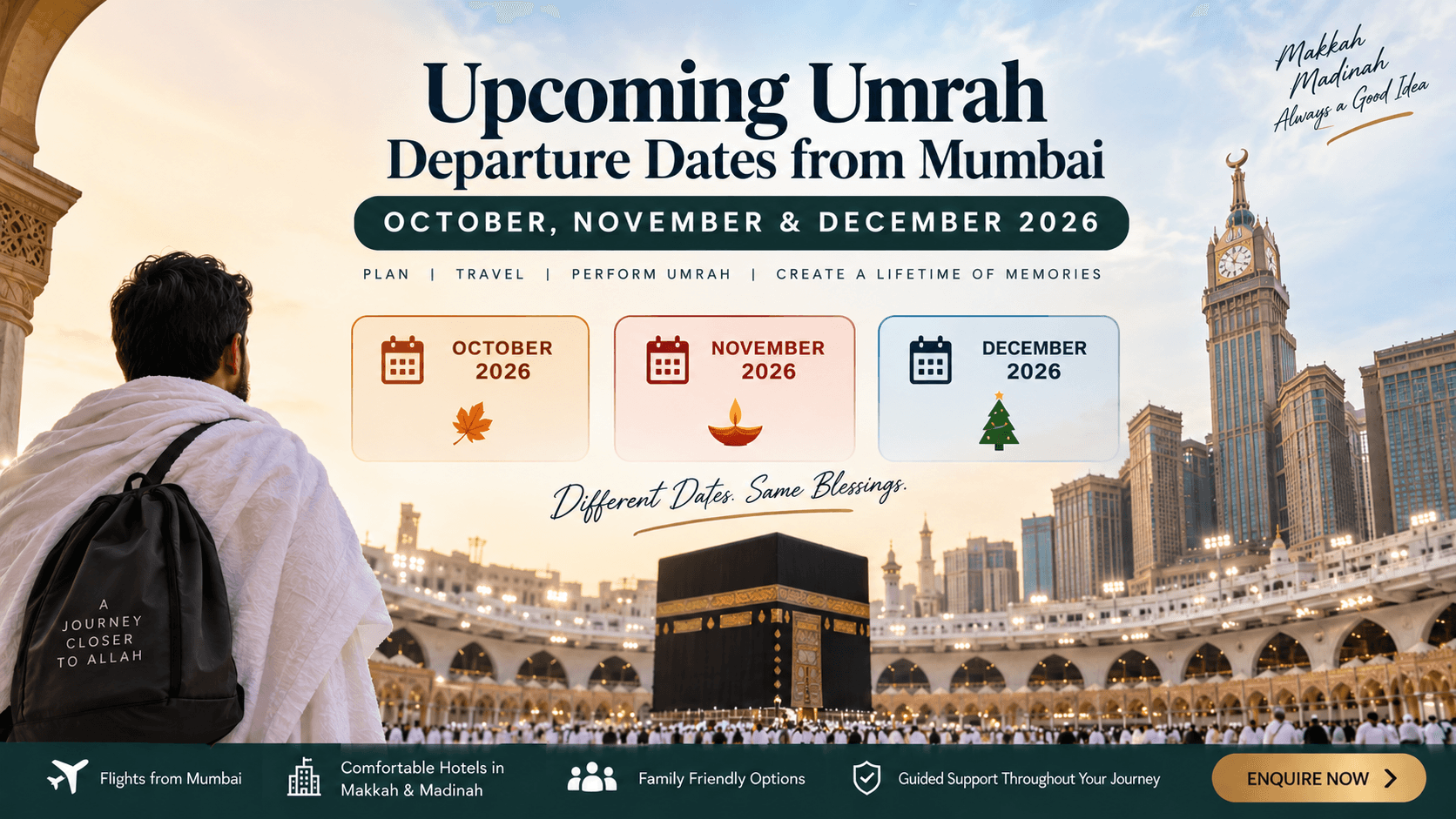 Umrah departures from Mumbai